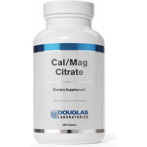 Кальций и магний, поддержка здоровья костей, Cal/Mag Citrate, Douglas Laboratories, 250 капсул