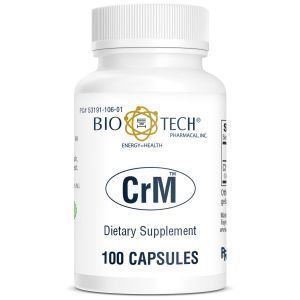Хром полиникотинат, CrM, Bio-Tech, 100 капсул
