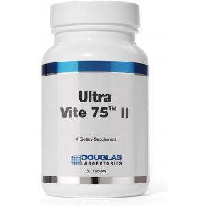 Витамины / минералы / микроэлементы, Ultra Vite 75 II, Douglas Laboratories, 90 таблеток