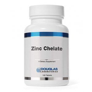 Цинк хелат, Zinc Chelate, Douglas Laboratories, 50 мг, 100 таблеток
