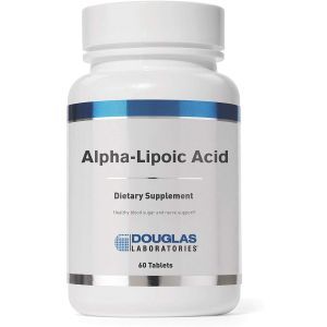 Альфа-липоевая кислота, поддерживает метаболические и антиоксидантные функции, Alpha-Lipoic Acid, Douglas Laboratories, 60 таблеток