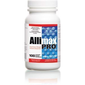 Аллицин, Allisure Powder, Allimax Pro, поддержка иммунной системы, 450 мг, 100 вегетарианских капсул

