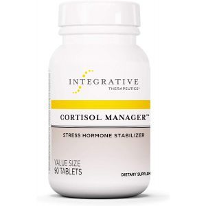 Поддержка уровня кортизола, помощь при стрессе, Cortisol Manager, Integrative Therapeutics, 90 таблеток