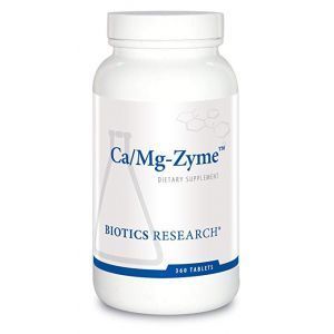 Кальций и магний, Ca/Mg-Zyme, Biotics Research, 360 таблеток