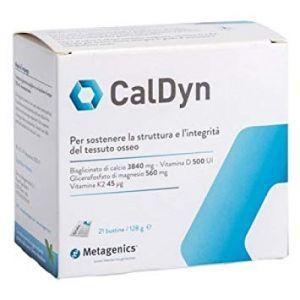 Формула для костей, CalDyn, Metagenics, вкус апельсина, 21 пакетик