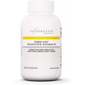 Поддержка пищеварения, Similase Sensitive Stomach, Integrative Therapeutics, 180 вегетарианских капсул