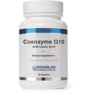 Коэнзим Q10 с липоевой кислотой, Coenzyme Q10 with Lipoic Acid, Douglas Laboratories, 30 капсул