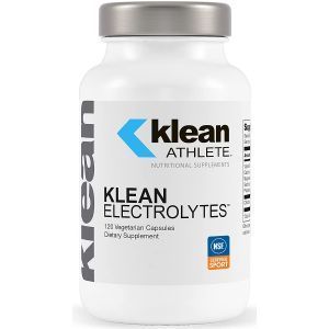 Электролиты для спортсменов, Klean Electrolytes, Klean Athlete, пополнение запасов гидратационных минералов, 120 вегетарианских капсул
