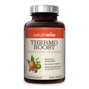 Ускоритель метаболизма, Thermo Blend, NatureWise, 60 вегетарианских капсул