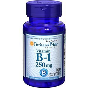 Vitamin B-1, Puritan's Pride, 250
