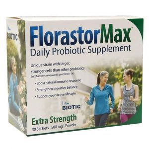 Пробиотики, (Max Daily Probiotic Supplement Packets, Extra Strength), Florastor, 500 мг, 30 капсул 