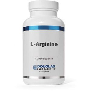 Аргинин, L-Arginine (700 mg.), Douglas Laboratories, 100 капсул 