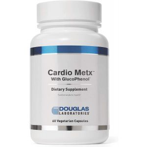 Поддержка кардиометаболического здоровья, Cardio MetX with GlucoPhenol, Douglas Laboratories, 60 капсул