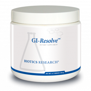 Поддержка ЖКТ, GI-Resolve, Biotics Research, 189 грам