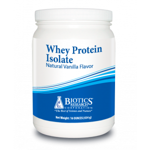Сывороточный протеин, изолят, ваниль, Whey Protein Isolate, Biotics Research, 434 г.