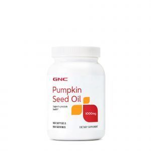 Тыквенное масло, Pumpkin Seed Oil, GNC, 1000 мг, 100 гелевых капсул