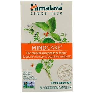 Витамины для мозга, MindCare, Himalaya, 60 капсул