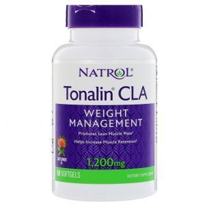 Конъюгированная линолевая кислота, Tonalin CLA, Natrol, 60 капсул