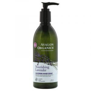 Мыло для рук (глицерин, лаванда), Glycerin Hand Soap, Avalon Organics, жидкое, 355 мл (Default)