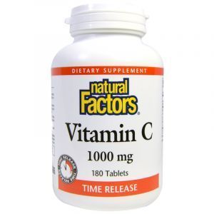 Витамин С, Vitamin C, Natural Factors, 1000 мг, 180 таблеток (Default)