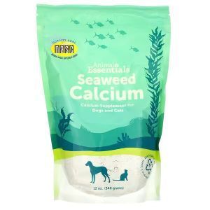 Кальций из морских водорослей, Seaweed Calcium, Animal Essentials, для собак и кошек, 340 г