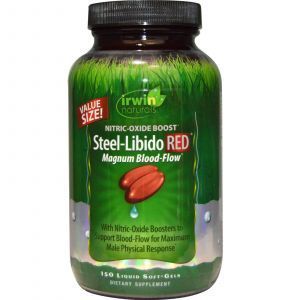 Репродуктивное здоровье мужчин Steel-Libido RED, Irwin Naturals, 150 (Default)