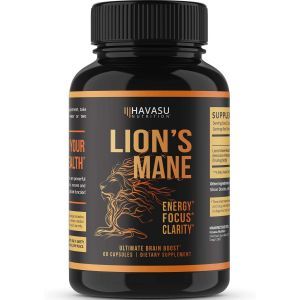 Ежовик гребенчатый, Lion's Mane, Havasu Nutrition, 60 капсул