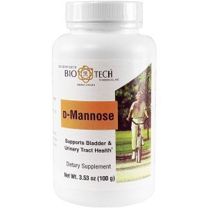 Д-Манноза, здоровье мочевого пузыря и мочевыводящих путей, D-Mannose, Bio-Tech, порошок, 100 грамм