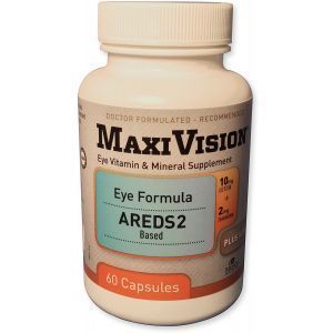 Комплекс для глаз, Eye Formula Areds 2, MedOp MaxiVision, 60 капсул
