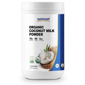 Органическое кокосовое молоко, Organic Coconut Milk, Nutricost, порошок, 907 г