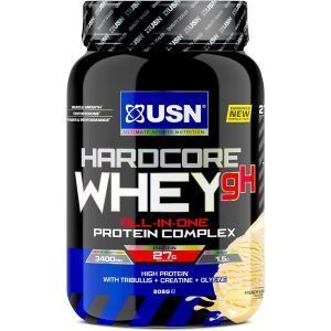 Сывороточный протеин, Hardcore Whey gH, USN, комплекс, вкус ванили, 908 г

