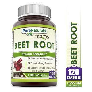 Свекла, корень, Beet Root, NusaPure, 1100 мг, 200 вегетарианских капсул