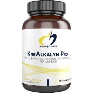 Креатин, KreAlkalyn Pro, Designs for Health, 1800 мг, 60 вегетарианских капсул (