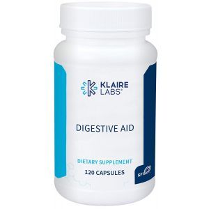 Пищеварительная поддержка, Digestive Aid, Klaire Labs, 120 капсул