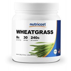 Ростки пшеницы, Wheatgrass, Nutricost, порошок, 240 г