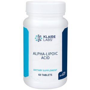 Альфа-липоевая кислота, Alpha Lipoic Acid, Klaire Labs, 100 мг, 60 таблеток