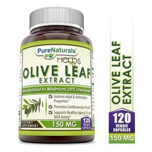 Экстракт оливковых листьев (20% олеуропена), Olive Leaf Extract , NusaPure, 750 мг, 200 вегетарианских капсул