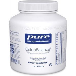 Кальций (формула поддержки против остеопороза), OsteoBalance, Pure Encapsulations, 210 капсул