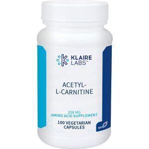 Ацетил L-карнитин, Klaire Labs, 100 капсул