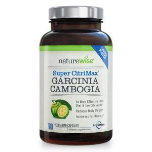 Гарциния камбоджийская, Super CitriMax Garcinia Cambogia, NatureWise, 180 вегетарианских капсул