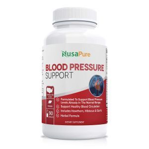 Поддержка кровяного давления, Blood Pressure, NusaPure, 90 капсул