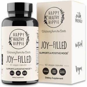 Поддержка позитивного настроения, Joy-Filled, Happy Healthy Hippie, 60 вегетарианских капсул
