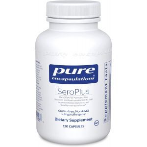 Всесторонняя поддержка серотонина SeroPlus, SeroPlus, Pure Encapsulations, 120 капсул