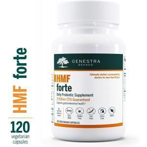 Здоровье кишечника, HMF Forte,  Genestra Brands, 120 вегетарианских капсул