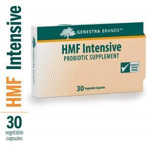 Пробиотики для ЖКТ, HMF Intensive, Genestra Brands, 30 растительных капсул