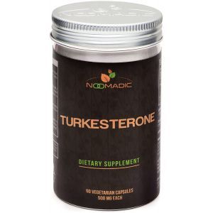 Туркестерон, Turkesterone, Noomadic, 500 мг, 60 вегетарианских капсул  
