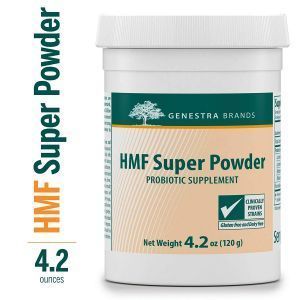 Пробиотики для поддержания здоровья  кишечной микрофлоры, HMF Super Powder, Genestra Brands, 120 гр.