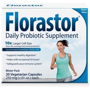 Пробиотики, (Probiotic), Florastor, 250 мг, 20 капсул