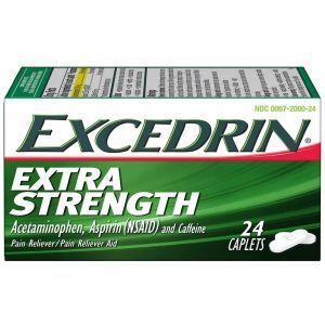 Облегчение головной боли, Extra Strength, Excedrin, 2 упаковки по 24 капсулы