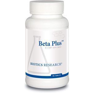 Соли желчных кислот, Beta Plus, Biotics Research, 90 таблеток